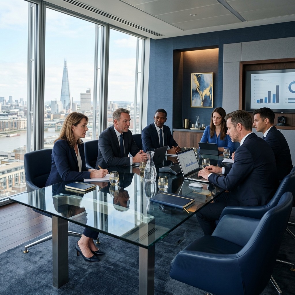 Vision Enterprises executive leadership boardroom