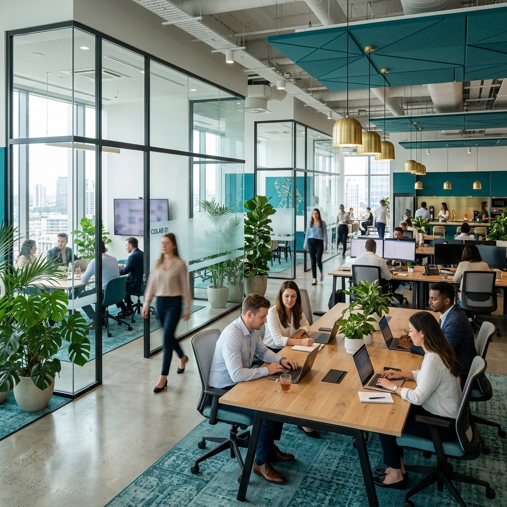Vision Enterprises modern office environment